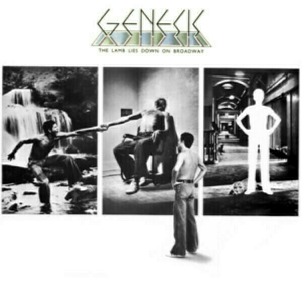 The cover of The Lamb Lies Down on Broadway from Genesis